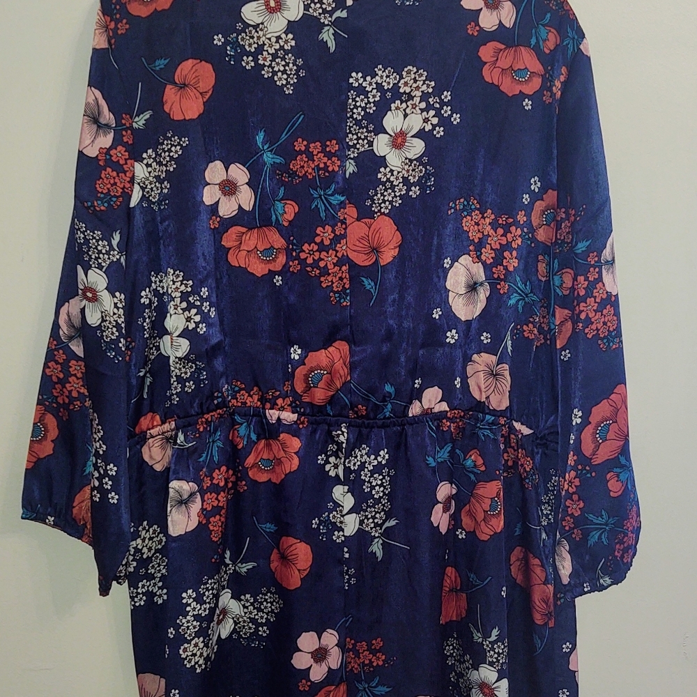 Maurices Floral Wrap Dress - Picture 4 of 4